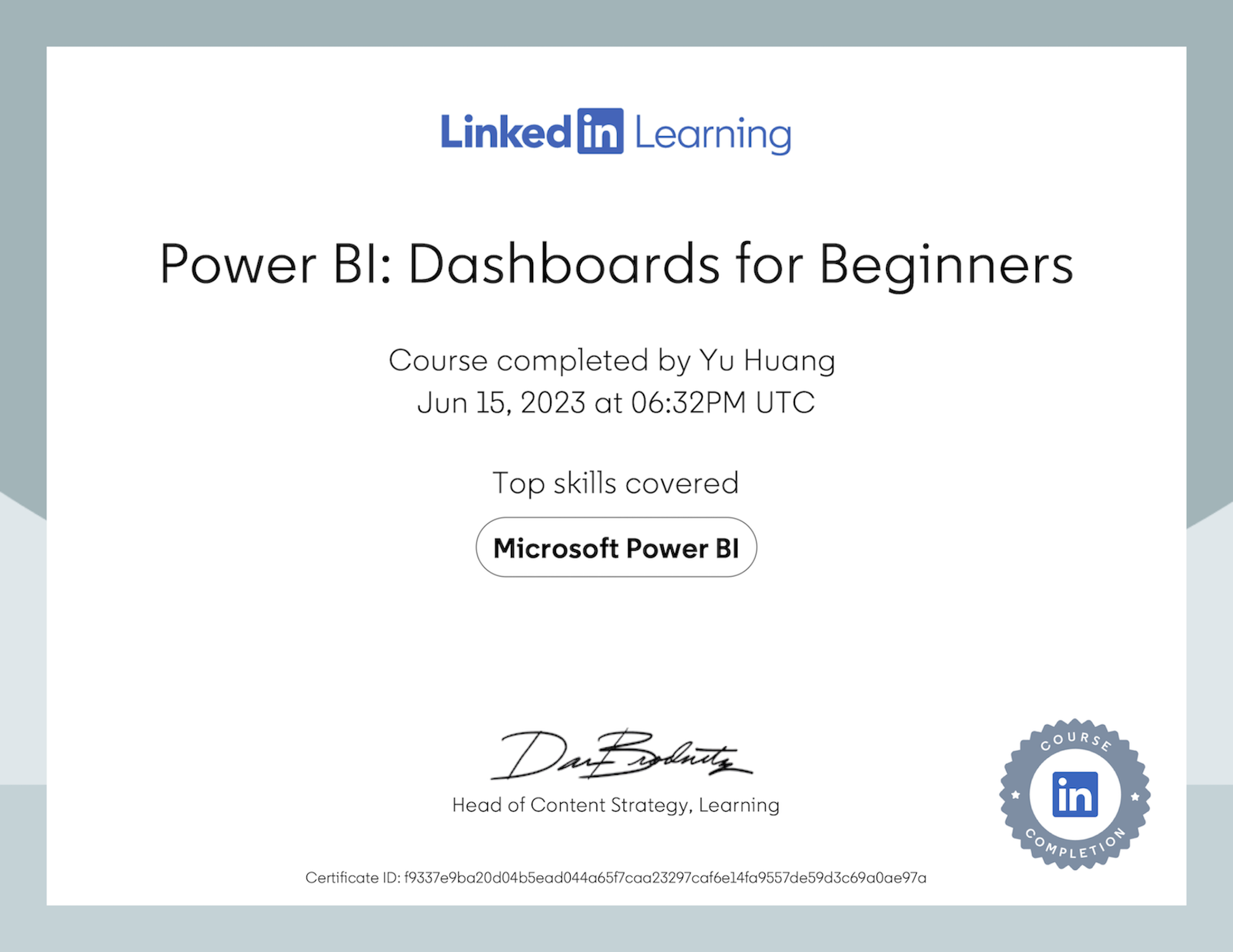 Power BI Dashboards